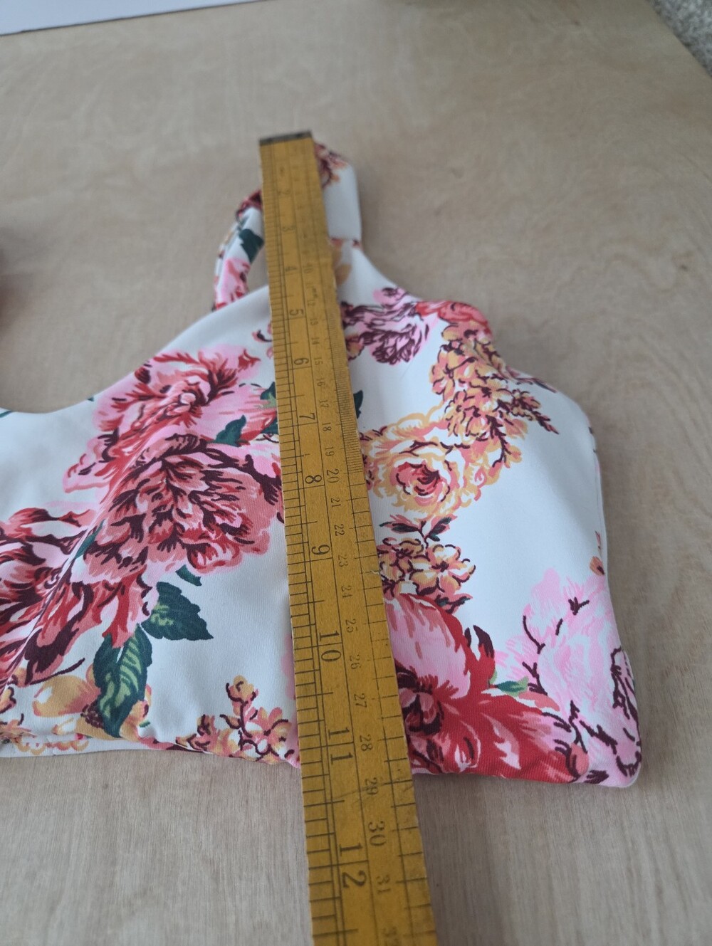 Maaji Floral Reversible Peony Bralette Bikini Top - Picture 8 of 9
